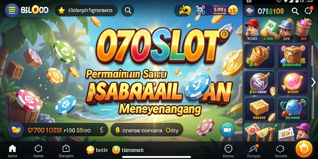 Tangkapan layar gameplay <strong>070SLOT</strong> yang penuh warna dan menarik.