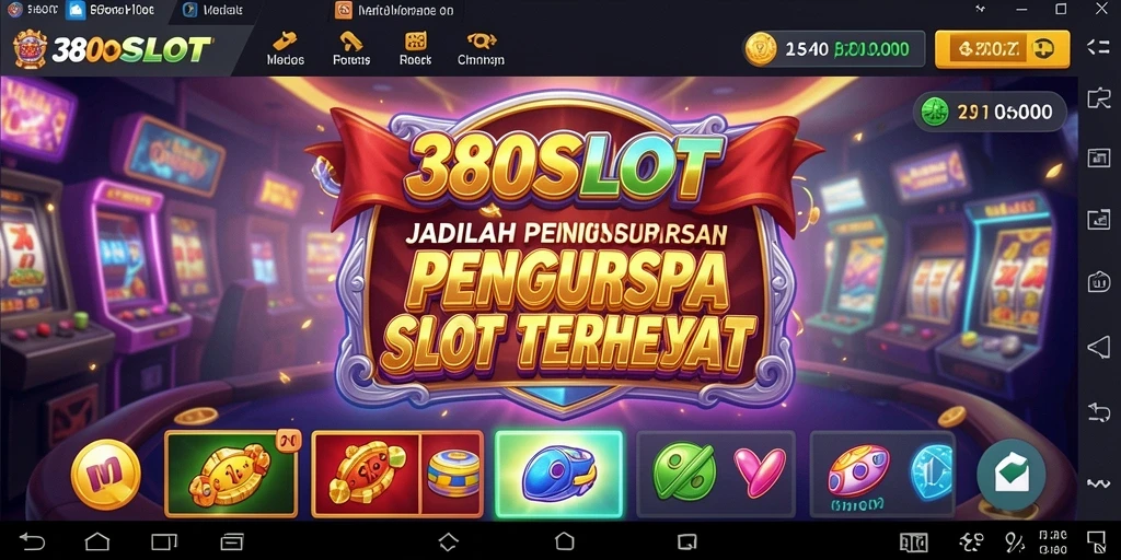 Tampilan gameplay yang menarik dari 380SLOT saat mengelola kasino.