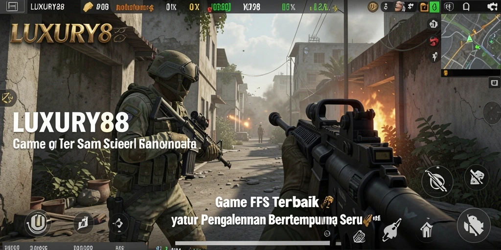 Tangkapan layar aksi seru dari permainan FPS LUXURY88 yang mendebarkan.