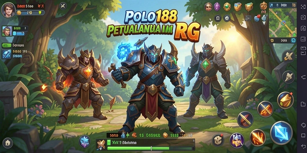 Tampilan gameplay seru dan beragam aksi di POLO188.