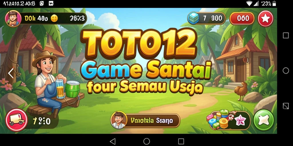 Tampilan gameplay TOTO12 yang menarik dan seru untuk dimainkan.
