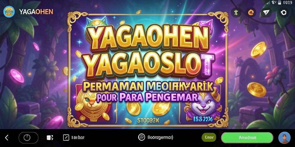 Tampilan menarik dari gameplay YAGAOHEN yang penuh warna.